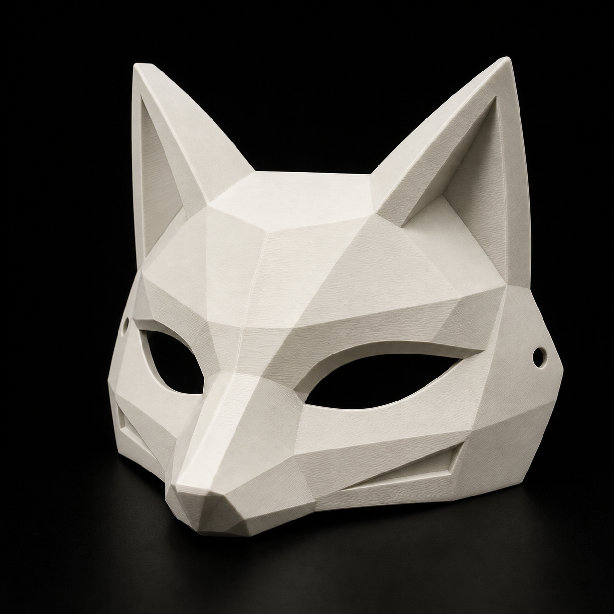 Fox Masquerade Half Mask