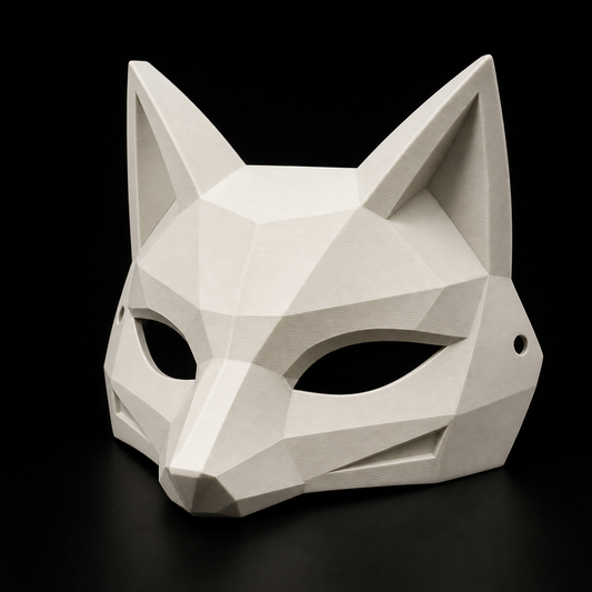 Fox Masquerade Half Mask