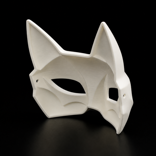 Fox Masquerade Half Mask