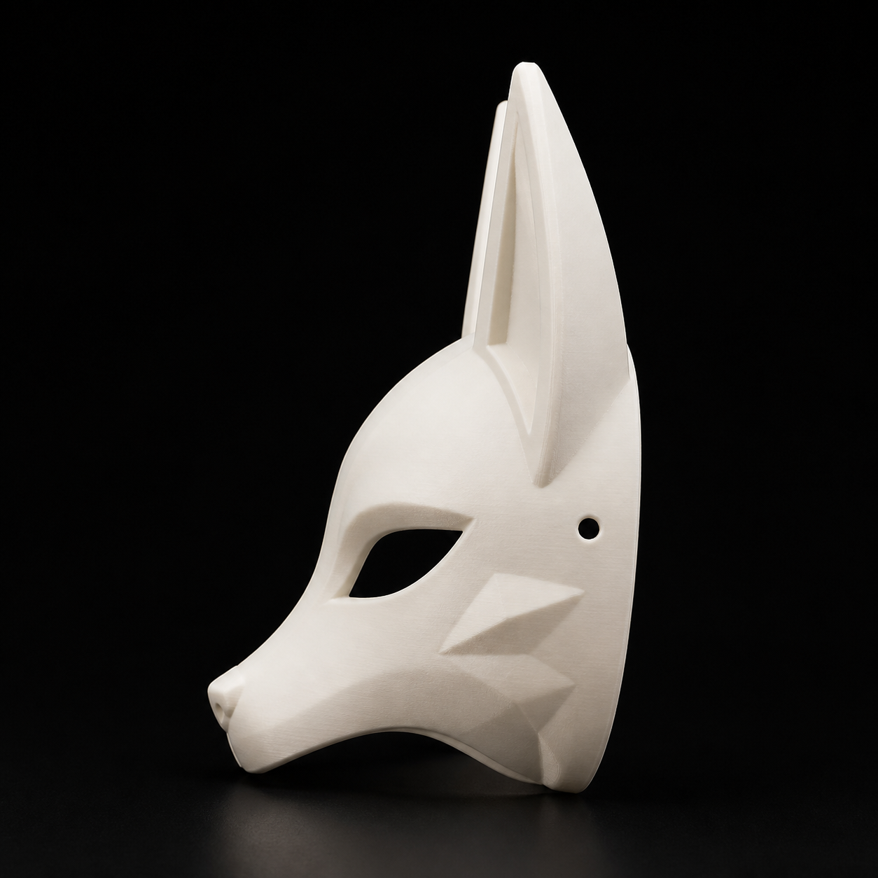 Fox Masquerade Half Mask