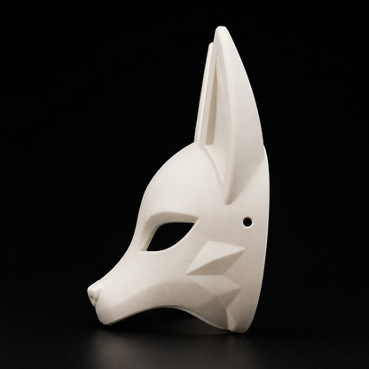 Fox Masquerade Half Mask